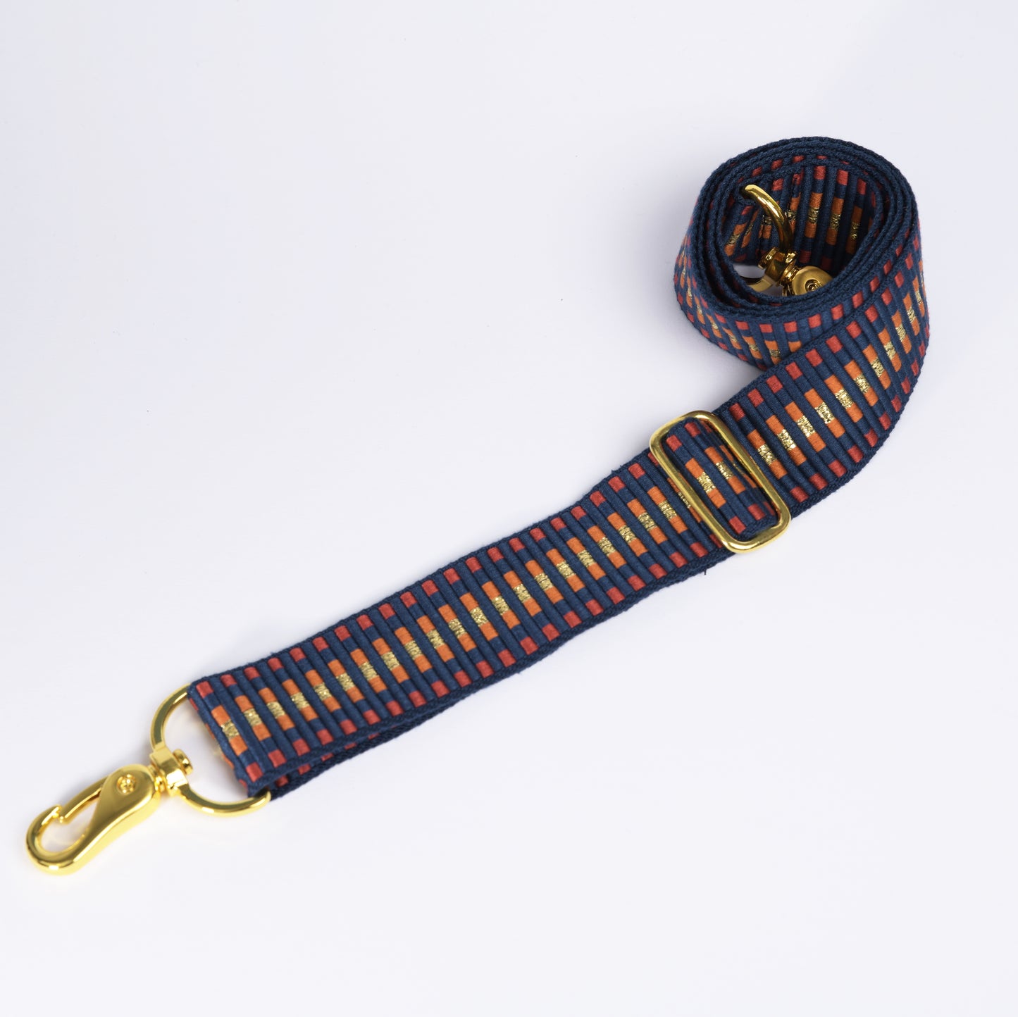 Strap blue-gold-graphic