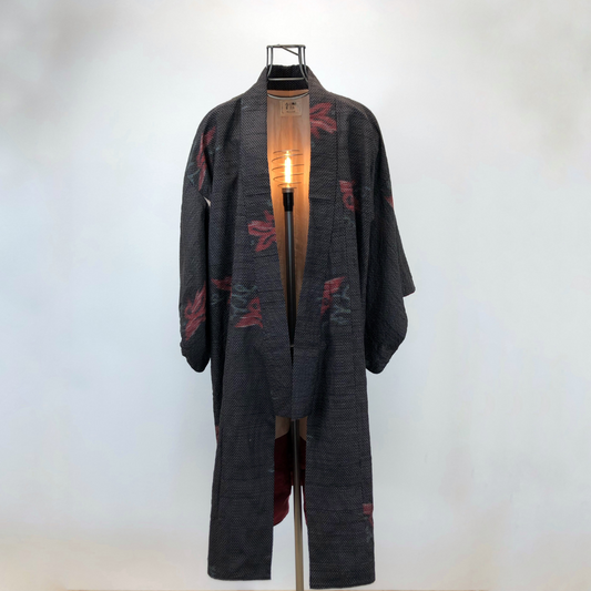 Kimono Mantel - smoky-black