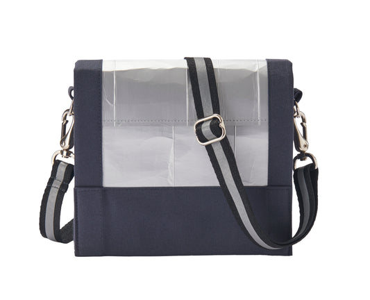 Cross Body Bag Södermalm - silver black