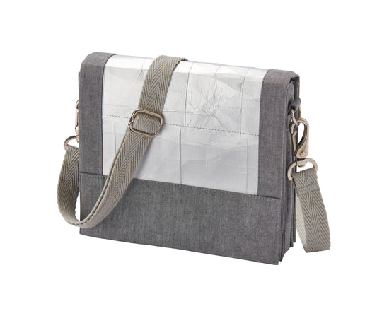 Cross Body Bag Södermalm - silver lightgrey