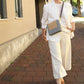 Cross Body Bag Södermalm - nature lightgrey