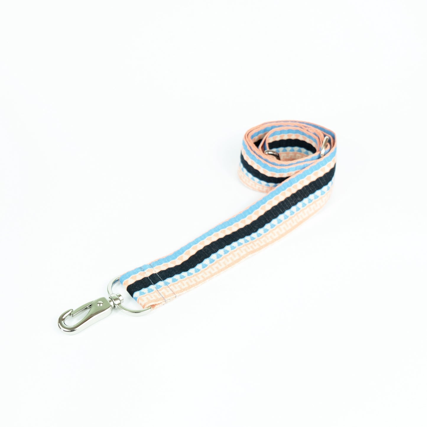 Gurt blue-lachs-graphic-silver