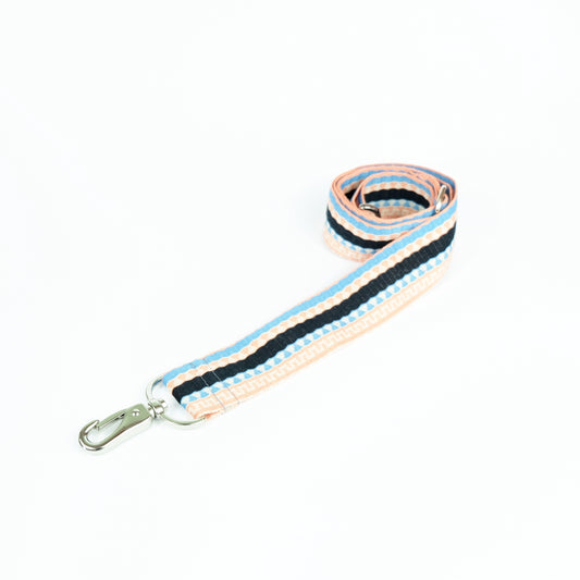 Gurt blue-lachs-graphic-silver