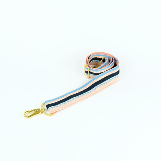 Gurt blue-lachs-graphic-gold